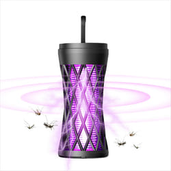 Bug Zapper Outdoor Indoor mosquito zapper,with LED Light black
