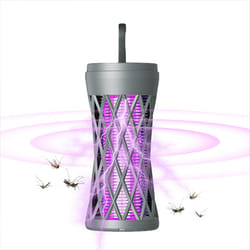 Bug Zapper Outdoor Indoor mosquito zapper,with LED Light gray
