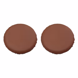 2PCS Bar Stool Cushion for 28-33cm Waterproof Bar Stool Covers Brown