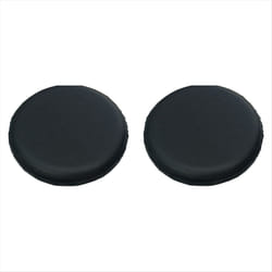 2PCS Bar Stool Cushion for 28-33cm Waterproof Bar Stool Covers Black