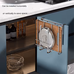 Under Cabinet Cutting Board Holder Polished Cutting Board Rack A