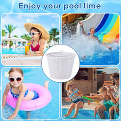 8 inch Weighted Skimmer Basket for SP1070, Heavy Duty Skimmer Basket