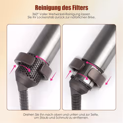Filter Cleaning Brush for Styler HS01 HS05, Filter Brush