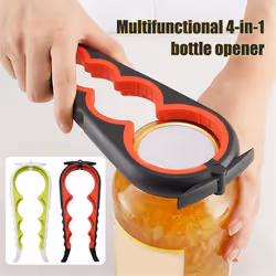 Can Opener Multi Functional 4 In 1 Beverage Bottle Opener