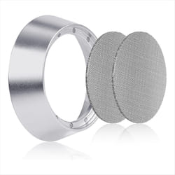 58mm Espresso Dosing Funnel Puck Screen Kit with 2 Filter