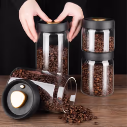 Coffee Beans Vacuum Sealed Tank Household Moisture-proof A
