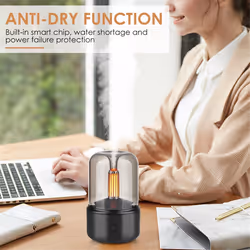 Portable Mini Aroma Diffuser USB Air Humidifier Essential Oil,A