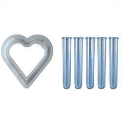 Heart Shape Flower Pot Silicone Mold DIY Love Hydroponics Vase