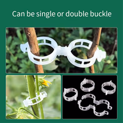 400pcs Secured Plastic Plant Clip, 2024 Upgrade Plant Support Clips