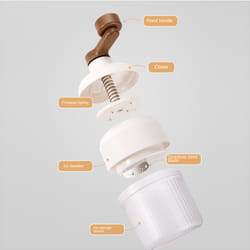 Ice Maker Manual Ice Crusher,Snow Cone Machine Household