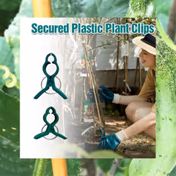 Fixed Plastic Plant clips, Plant Support Clips Plant Clips