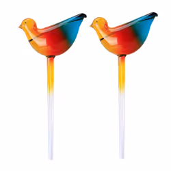 Bird Shape Plant Self Watering Globes, Glass Water Bulbs