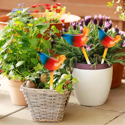 Bird Shape Plant Self Watering Globes, Glass Water Bulbs