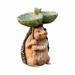 Resin Sculpture Bird Feeders, Carved Resin Bird Bath,C
