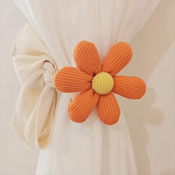 Flower Shape Window Curtain bundle band Kids Room Hanging D