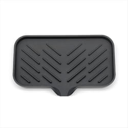 Self Draining Soap Bar Holder Silicone L black