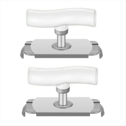 Effortless Jar Can Opener Bottle Openers Stainless Steel White