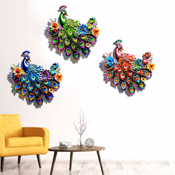 Metal Outdoor Wall Decor, Patio Wall Fence Garden Home Decor Green