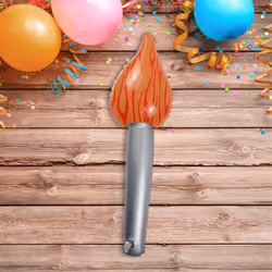 Flame Toy - Inflatable Torch Flame Toy, Fun Inflatable Torch Toy