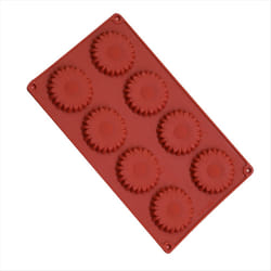 Silicone Eco-Friendly Chrysanthemum Cake Mold Biscuit Chocolate Mould