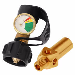 Propane Tank Gauge Level Indicator, Leak Detector, Gas Pressure Meter