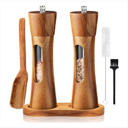 Pepper Mill Wood Salt and Pepper Mill Manual Salt Mill Spice Mill