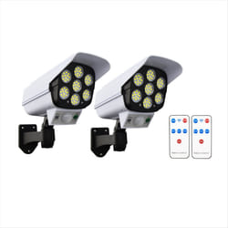 2PCS Outdoor Solar Ligths 77Led PIR Motion Sensor Lamp