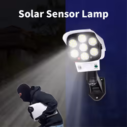 1PCS Outdoor Solar Ligths 77Led PIR Motion Sensor Lamp