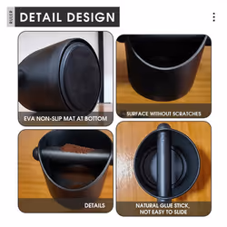 Coffee Knock Box Espresso Dump Bin For Coffee Grounds