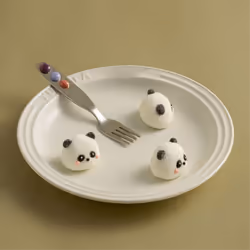 Dessert Spoons and Forks Mini Coffee Spoon Salad Fork Candy Cake Fork