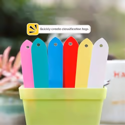 Yellow Plant Labels, Nursery Waterproof Plant Labels