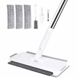 Microfiber Mops for Floor Cleaning with Reusable Chenille Pads