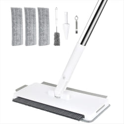 Microfiber Mops for Floor Cleaning with Reusable Chenille Pads