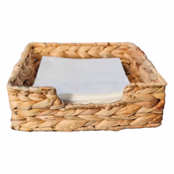 3PCS Hand Woven Rattan Tray Wicker Baskets for Tank Tray for Kitchen