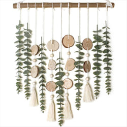 Wall Decor Artificial Eucalyptus Farmhouse Wall Hanging Greenery