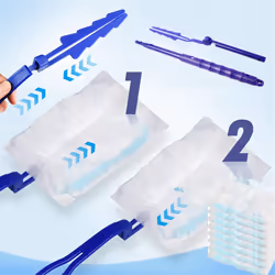 Disposable electrostatic dust duster fiber brush duster