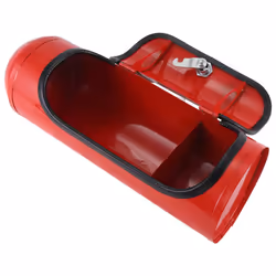 Fire Extinguishe Shape Wine Holder With Lock And Keys Red