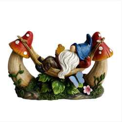 Solar Garden Decor For Outside,Resin Garden Gnomes Outdoor