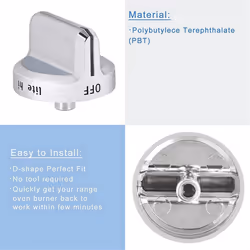 Stove Knobs Replacements, Only Compatible with For