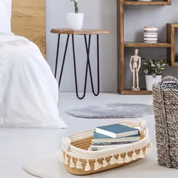 Toilet Paper Storage Basket Bathroom, Woven Storage Basket