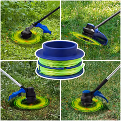 Dual Line Replacement Spool Compatible with Max String Trimmer Model