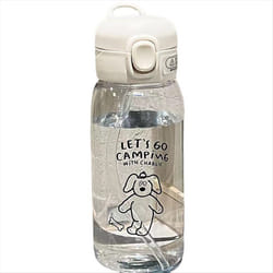 Plastic Water Bottle Water Cup With Straw Large Capacity