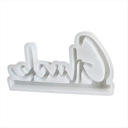 Lucky Alphabet Arrangement Silicone Mold Resin Casting Making Kit