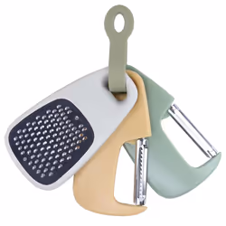 3 Pieces Vegetable Peeler, Julienne Peeler, Stackable Cooking Tools