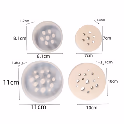 Honeycomb round pen holder making mold flower arrangement bucket