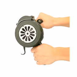 Emergency Hand Crank Siren Horn 110DB Manual Operated Warning School