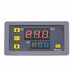 Digital Time Delay Relay LED Display Cycle Control AC110-220V