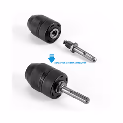 2-13MM Keyless Drill Chuck with SDS Plus Shank ,1/2-20UNF Impact Tool