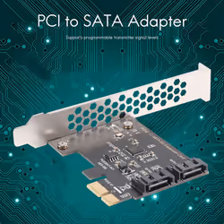 PCIe Express to SATA3.0 2-Port SATA III 6G Expansion Controller Card