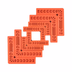 8Pcs Positioning Squares For Woodworking, 90 Degree Corner Clamping
